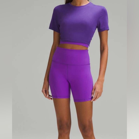 Lululemon Wunder Train Mesh HR 6’’ Size 12 - Picture 1 of 11